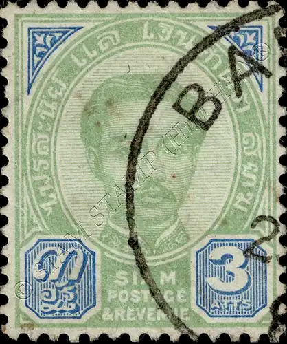 Definitive: King Chulalongkorn (2nd Issue) -CANCELLED G(III)-