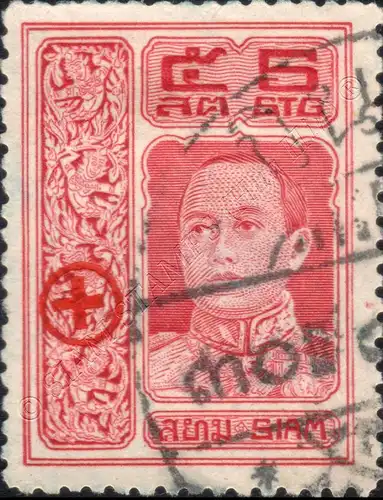 Red Cross 1918 5S(+5S) (132A) -CANCELLED G(III)-