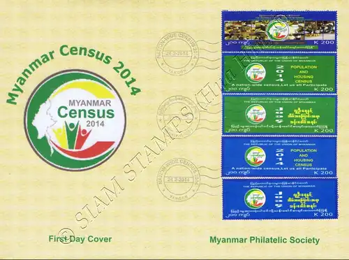Myanmar Census 2014 (I) -FDC(I)-I-