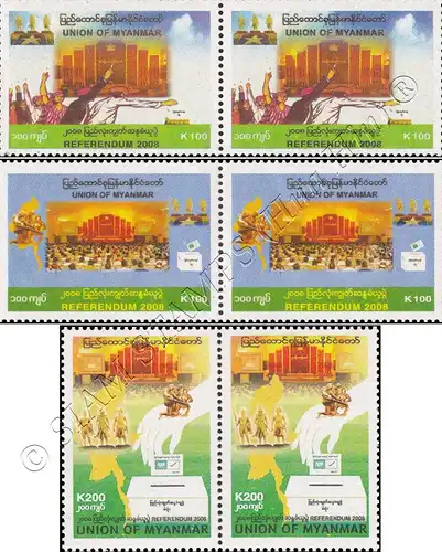 Constitutional Referendum -PAIR- (MNH)