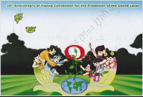 25 Years of Vienna Convention for the Protection of the Ozone Layer-PC(I)- (MNH)