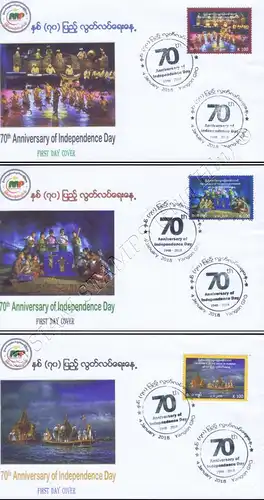 70 Years of Independence -FDC(I)-I-