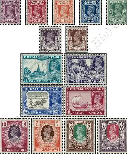 Definitive: King George VI (II) (MNH)