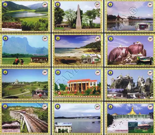 69 Years of Independence -POST CARDS PC(I-XII)-