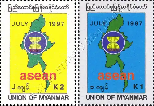 30 Jahre ASEAN - Aufnahme von Birma in die ASEAN (**)