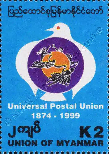 125 Jahre Weltpostverein (UPU) (**)
