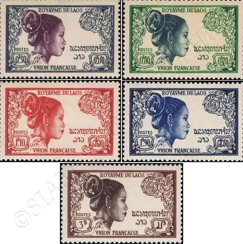 Definitive: Laotian woman (MNH)