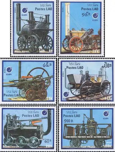 ESSEN 88: Old Locomotives (MNH)