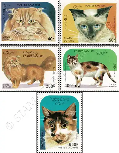 Pedigree Cats (III) (MNH)