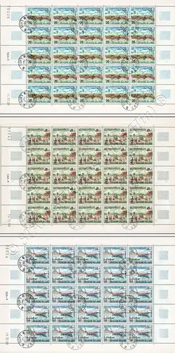 Flood victims in Laos -CANCELLED STAMP SHEETS G(II)-