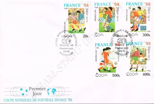 Football World Cup 1998, France (I) -FDC(I)-I-