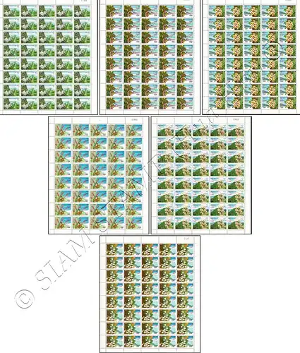 Blossoms (I) -SHEET (II)- (MNH)