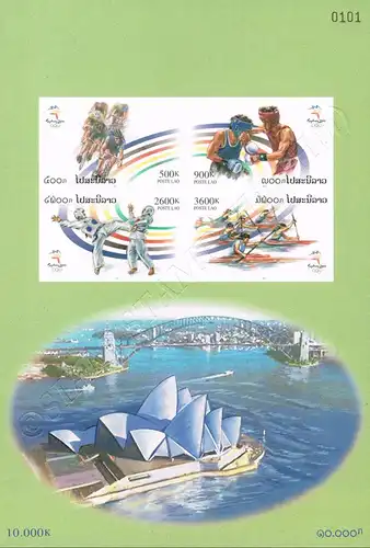 Summer Olympics, Sydney (181B) (MNH)