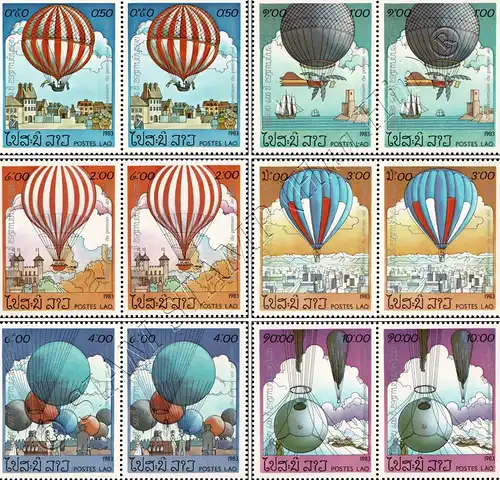 200 years of Aviation -PAIR- (MNH)