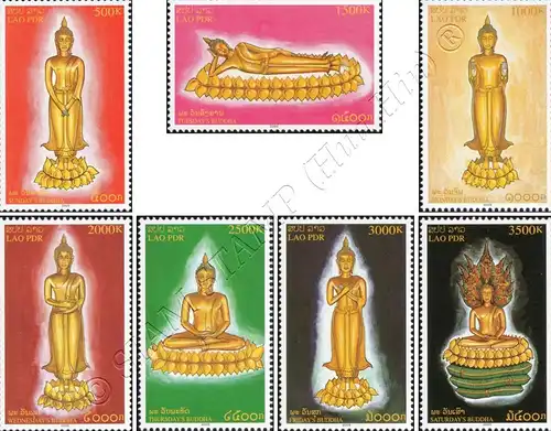 Weekday Buddha Figurines (MNH)