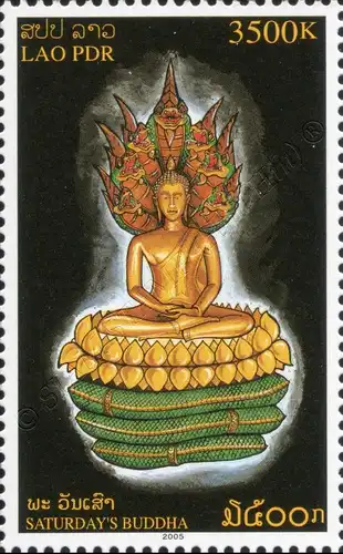 Weekday Buddha Figurines (MNH)