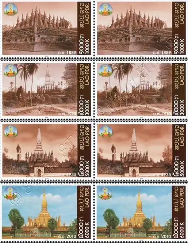 450 Years Capital Vientiane -PAIR- (MNH)