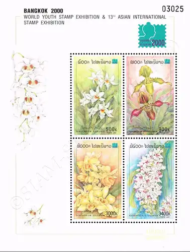 BANGKOK 2000: Orchids (178C) (MNH)