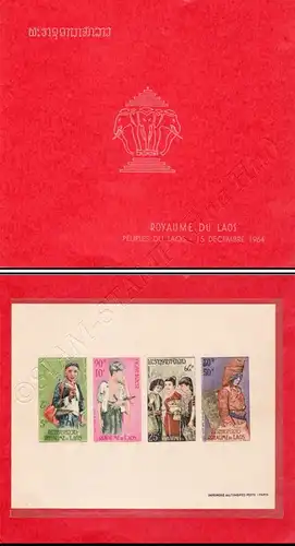 Laotian population groups: Thao Tuan (36B) -FOLDER- (MNH)