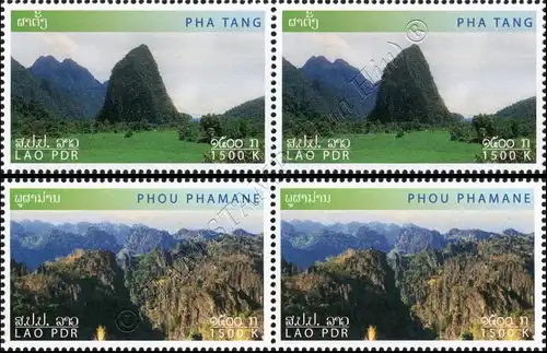 International Year of Mountains -LAO PDR PAIR- (MNH)
