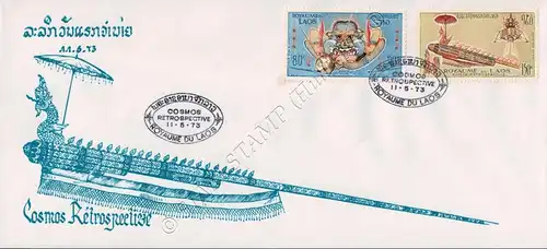 Space travel (cosmos retrospective) -FDC(I)-I-