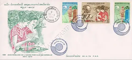 100 years World Postal Union (UPU) (I) -FDC(I)-IT-