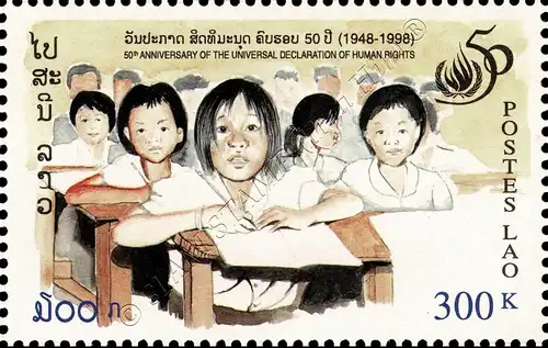 50th Anniversary of Universal Declaration of Human Rights (MNH)