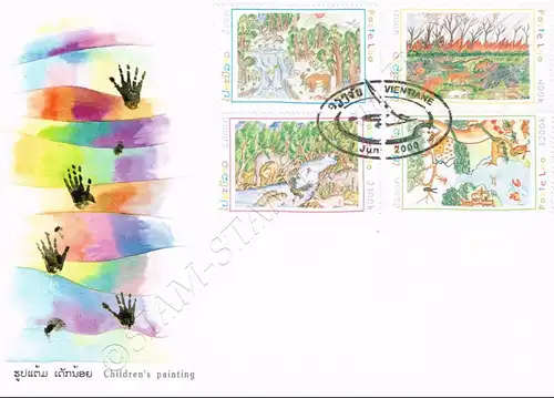 Children's Drawings: Environmental Protection -FDC(I)-I-