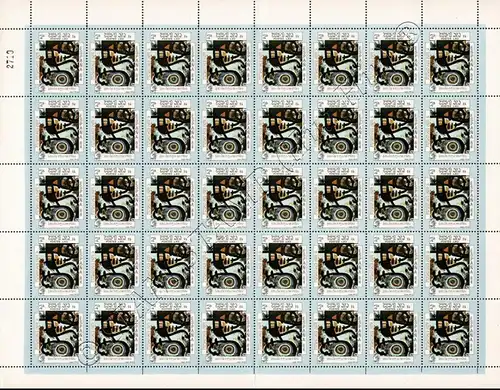 ESPANA 84, Madrid: Paintings by Spanish painters -SHEET (II)- (MNH)