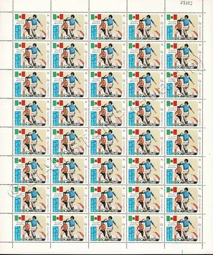 Football World Cup 1986, Mexico -SHEET (II)- (MNH)