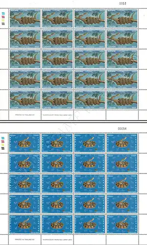 Chinese New Year 2001: Year of the Snake -SHEET (I)- (MNH)