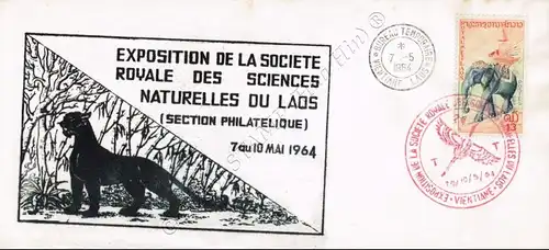 Exhibition of the Royal Society of Natural Sciences: Elephants -FDC(I)-I-
