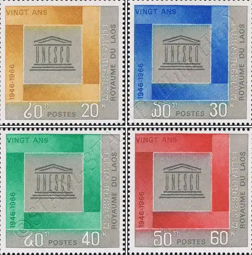 20 years UNESCO (MNH)