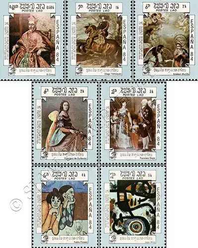 ESPANA 84, Madrid: Paintings by Spanish painters (MNH)