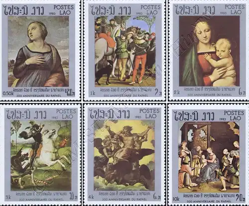 500th Birthday of Raphael (MNH)