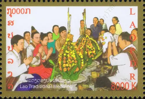 Traditional Lao Wedding (MNH)