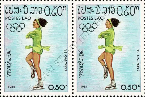 Olympic Winter Games, Sarajevo -PAIR- (MNH)