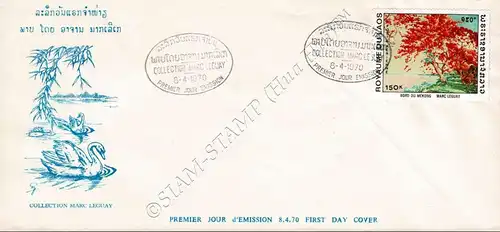 Painting by Marc Leguay (II) -FDC(I)-I-