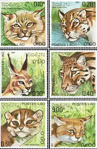 Predatory Cats (MNH)