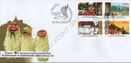 UNESCO World Heritage: Luangprabang -FDC(I)-I-