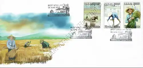 Farmer's life: Rice farmers -FDC(I)-I-