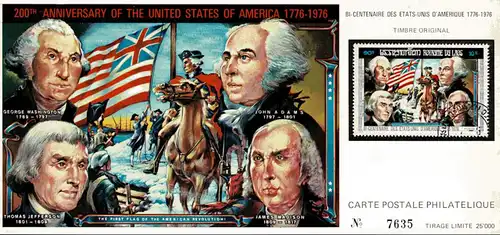 200 Years of Independence of the United States of America -MC- (0425A) -MC(I)-