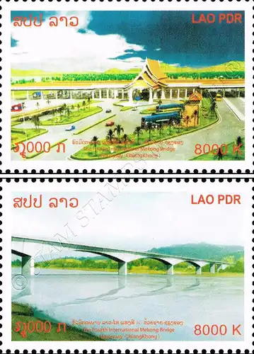 Opening of the fourth Thai-Lao Mekong Bridge (MNH)