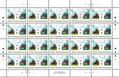 50 years of Europe Stamps (2006) (OFFICIAL ISSUE) -PERFORATED SHEET BO(I)- (MNH)
