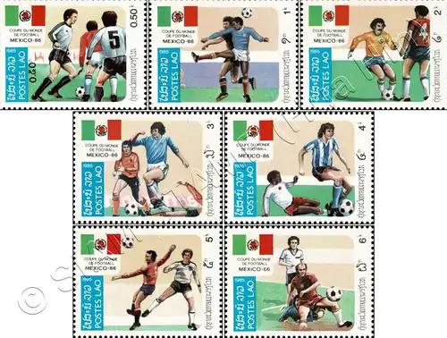Football World Cup 1986, Mexico (MNH)