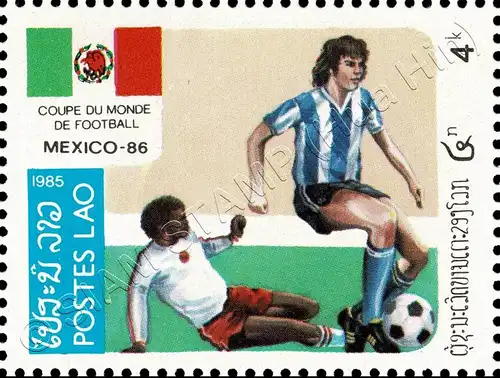 Football World Cup 1986, Mexico (MNH)