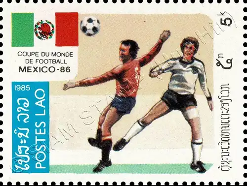 Football World Cup 1986, Mexico (MNH)