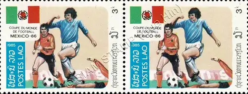Football World Cup 1986, Mexico -PAIR- (MNH)