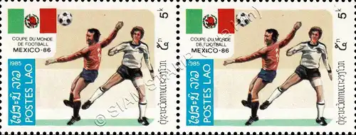 Football World Cup 1986, Mexico -PAIR- (MNH)