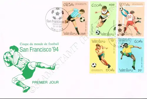 Football World Cup, USA (III) -FDC(I)-I-